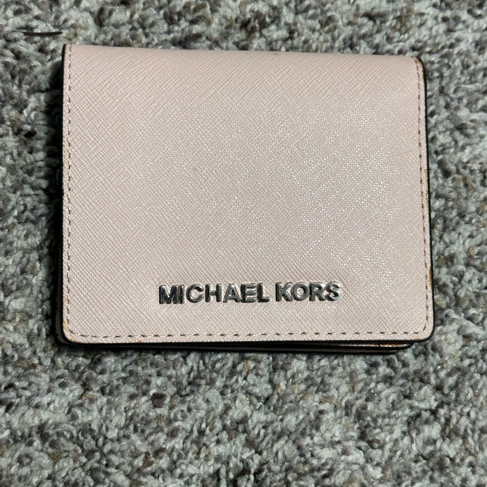 Michael Kors Blush Card Holder